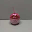 B•WELL Pink Disco Ball Tumbler Water Bottle