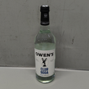 Owens Craft Mixers | Club Soda 1 Pack | Handcrafted in the USA with Premium Ingredients 750 ml Bottle | Vegan & Gluten-Free Soda Mocktail and Cocktail Mixer, No BB Date