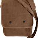 Rothco Canvas Map Case Shoulder Bag (One Size, Earth Brown)