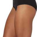 Hanes Women's Comfort, Period. Underwear, Bikini Period Underwear, Super Leaks Period Underwear, 3-pack (Black, M)