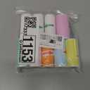 9 Rolls Mini Printer Sticker Paper, Thermal Sticker Paper Compatiable with T02/M02 and Mini Printer, Smooth White and Color Self-Adhesive Paper 25X57mm (DxH) (9)