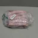 Lacoste Centre Mark Towel  100% Soft Cotton Jacquard Stripe Design, Lightweight, Absorbent & Durable, Quick Drying, Pink, 16"x30" Hand Towel