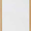 Signature Design by Ashley Dumi Glam 20" Mirrored Wall Sconce, Fits 1 Pillar Candle, Gold