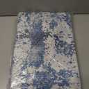 WTHYGB Office Chair Mat for Hardwood Floor Abstract Washable Desk Throw Rug for Rolling Chair Non-Slip Computer Chair Protector 36”x48”