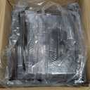 2 Set, 2 Tier Clear Organizer with Dividers for Cabinet, Shlef, Counter - MultiUse Slide-Out Storage Container - Kitchen, Pantry, Medicine Cupboard Bins, Bathroom, Vanity Makeup, Under Sink Organizing