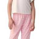 GAP Girls' Flutter Short Sleeve Jogger Sleep Set, 8