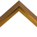 Gold Floater frame for 1.5" deep canvas, (multiple sizes) (12x16")