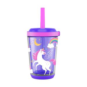 Reduce Cartwheel Purple Unicorn Tumbler, 12 oz
