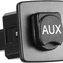 39112-TA0-A01 Aux Port Replacement for 2009-2012 Honda Pilot, 2008-2010 Honda Accord EX, EXL, 2011 Honda Accord LX, Honda Auxiliary Input Jack Button Assembly