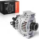 A-Premium Alternator Compatible with Saturn L100 2001-2002, L200 2001-2003, L300 2004, LS LS1 LW1 LW200 Vue, L4 2.2L, 120A 12V CW 5-Groove Pulley, Replace# 22674549, 124515016