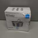 Luxury Smart Pet Fountain 2026  3.2L/108oz Stainless Steel Automatic Cat & Dog Water Fountain, Indoor Pet Water Dispenser with LED Light, Quiet Pump, Dual Flow Modes, 4-Layer Filter, Dishwasher Safe