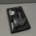 2026 Cordless Electric Scissors, Fast Charging Rechargeable Cardboard Cutter with Replaceable Blades and Long-Lasting Battery, Effortless Cutting for Cloth, Fabric, Plastic & Leather (Gray-black)