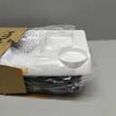 MTWML Hook On High Chair with Tray,Portable Baby High Chair That Attaches to Table,Clip On Fast Table Seat for Babies and Toddlers.Baby Feeding Seat for Dining Tables and Counter(Stripe-Black)