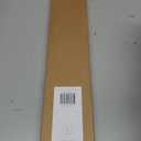 Ivilon Adjustable Window Curtain Rod - Heavy-Duty, Ideal for Living Room, Bedroom - Easy Install, Ivory 16-28 Inch