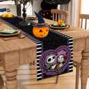 2 x Halloween Table Runner Halloween Decorations for Home Kitchen Dining Halloween Party Decorations 13x72 Inch