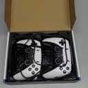 FCHOZY 2026 Upgraded Retro Gaming Console, Classic Video Games with 4K HDMI, 20,000+ Games and 23 Emulators, Nostalgia Game Stick Pro, Upgraded Dual 2.4G Wireless Controllers 64GB (White)