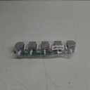 TOGU Mop and Broom Holder Wall Mounted 4 Position Storage Rack with 5 Retractable Hooks Holds up to 9 Tools Utility Weatherproof Holder for Garage Storage Systems Broom Organizer,Gray