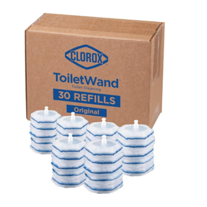 Clorox ToiletWand Disinfecting Refills, Disposable Wand Heads, 30 Count 