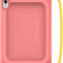 OtterBox Made for Kids Case for iPad (A16) & iPad 10th Gen - WATERMELON SEEDS (Pink), durable, easy grip ridges, easy to clean (Single Unit ships in Poly Bag, Ideal for Business Customers)