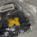  NCAA Mens Cuff Beanie Team Color, Black Medium