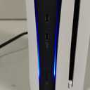 PlayStation 5 Slim Disc with 1TB SSD Storage, Wireless Dualsense Controller - PS5 Gaming System, White 
