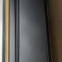 Pegboard Display Stand, Gondola Retail Shelving Wall Display for Convenient Grocery Office Supply or Liquor Stores, Single Side Peg Board Panels, Extra 20 Hooks, No Including 4 Shelves (1 Unit Black)