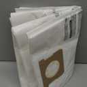 3 Pack DEWALT Fine Dust Bag DXVA19-4111, for 6-10 Gallon Wet/Dry Vacuum, Filter Bag Compatible with DXV06P DXV09P DXV09PA DXV10P DXV10PL DXV10S DXV10SA DXV10SB