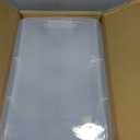 Vtopmart 6 Pack Clear Stackable Storage Bins with Lids, Large Plastic Containers with Handle for Pantry Organizer and Storage,Perfect for Bathroom,Cabinet,Kitchen,Fridge,Closet Organization