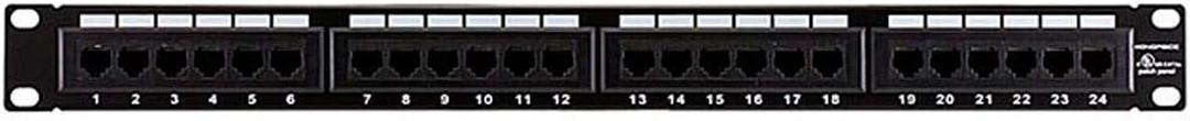 Monoprice Patch Panel (568A/B Compatible) (24, 1U)