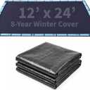 Blue Wave Arctic Armor 12x24-ft Rectangular In-Ground Pool Winter Cover