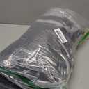 FUAMEY Dog Coat for Large Dogs,Waterproof Dog Winter Jacket with Harness Built in Puppy Cold Weather Coats Reflective Pet Vest with Zipper Warm Fleece Dogs Snowsuit Windproof Black XXXL (XXXL(chest:43in))