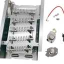 Replacement Heater Element Kit for Dryer Machine Reliable Easy to Install
