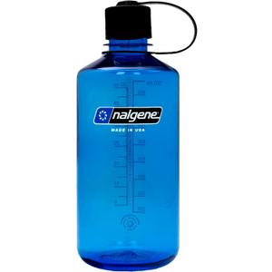 Nalgene Sustain Tritan BPA-Free Water Bottle Made with Material Derived from 50% Plastic Waste (using ISCC certified mass balance), 32 OZ, Narrow Mouth, Slate Blue