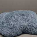 Bedsure GentleSoft Fluffy Light Sky Blue Throw Blanket, Dusty Baby Blue Decor Gifts for Women Men, Soft Cozy Fuzzy Plush Warm Minky Thick Sherpa Fleece Faux Fur Throw Blanket for Couch Bed, 50x60