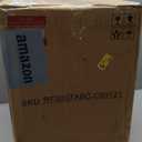 Kante 18.5",15.7",12.6" H Tall Rectangular Concrete Planters Set of 3, Outdoor Indoor Lightweight Plant Pots with Drainage Hole and Rubber Plug, Modern Style for Home Garden Patio, Charcoal