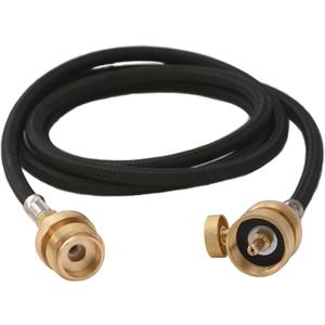 Flame King YSNMT48 Flexible 5-FT Extension Hose for 1Lb Propane Tank Cylinders