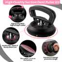 Car Dent Puller, 8 Packs Dent Remover Tool for Car Dent Repair, Versatile Suction Cups Puller with Strong Suction & Effortless Handle for Auto Body, Glass, Fridge, Tile Lifting & Objects Moving