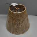 Boho Rattan Lamp Shade 7'' Top 13'' Bottom 10'' Heigh Cozy Vibe Decor Shade, 7X13X10