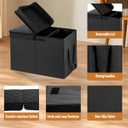 Car Seat Extender for Large Dogs, Back Seat Extender for Dogs up to 120 LBS Large Dog Extender with Storage Car Organizer Gap Filler for Front or Back Seat, Black-L-20.1 x 11.4 x 14.2 in