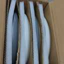 Famiware Milkyway Plates and Bowls Sets, 12 Pieces Stoneware Dinnerware Sets, Dishes Set for 4, White & Dark Gray