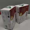 2 x Clear Warm White Christmas Lights - 20 ft String of 105 Incandescent Mini Multifunctional Lighting Modes for Decorative, Bedroom, Outdoor, Xmas Twinkle Christmas Tree Lights, White Wire Total 21.6 ft