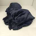 Navy Blue Fleece Throw Blanket for Couch Chair Sofa, Soft Warm Fuzzy Cozy Blankets for Women Men, 300GSM Room Decor Flannel Microfiber Blankets for All Seasons, 50x60 Inches