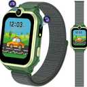 Kids Smart Watch Girls Boys, Gifts for 4-10 Years Old Dual Camera Touchscreen Smart Watch for Kids with 18 Games Music Video Player Alarm Clock Flashlight Educational Toys Toddles Birthday Gifts