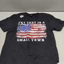 Try That in A Small Country Western Town, Country Music Lover T-Shirt, Size S