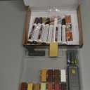 Laminate Floor Repair Kit with Heat Pen, 11 Color Wood Vinyl Floor Furniture Repair Kit Linoleum Repair Hard Wax Touch Up Marker Cover Scratches, Stains, Cracks, Holes for Door, Cabinet, Table.