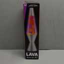 Lava Lamp - 14.5" Purple Sunset - The Original Motion Light - Yellow Wax and Purple Liquid - Item #2635