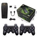 Retro Game Console Stick Builtin 20000+ Classic Games, 4K HDMI Output Nostalgia Plug & Play Retro Video Gaming Stick with 18 Emulators and Dual 2.4G Controller（63GB）