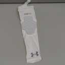 Under Armour Padded Compression Sleeve, Football, Basketball, Lacrosse, Sun Protection, 1 Sleeve (Youth, White)