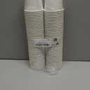 100 Count 12 oz Coffee Cups, Leak-Free Food Safe Paper Cups 12 oz, Disposable 12oz White Paper Cups for Cold and Hot Drinks