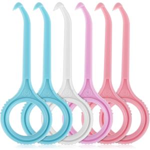 6Pcs Aligner Removal Tool, Invisible Tooth Removal Aligner Removal Tool Kits Aligner Tooth Hook Oral Corrector Retainer Remover for Invisible Braces Tooth Oral Care